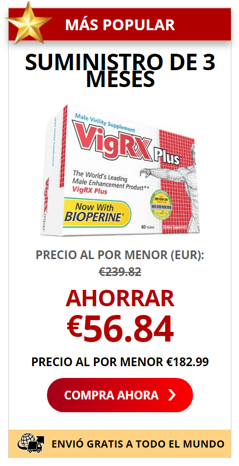VigRX Plus más popular VigRX Plus Código de cupón de descuento  de 2019